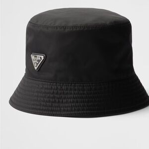 Prada Classic Black Bucket Hat